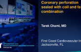 TCT 651: Coronary perforation sealed with coil and fat combination