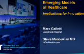 Emerging Models of Health Care: Implications for Innovation