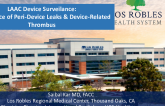 LAAC Device Surveillance: Significance of Peri-Device Leaks and Device-Related Thrombus