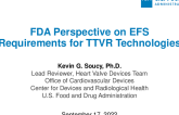 FDA Update on EFS Requirements for TTVR Technologies
