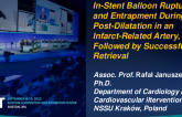 TCT 762: In-stent Balloon Rupture and Entrapment During a Post-dilatation in an Infarct-Related Artery Followed by Successful Retrieval