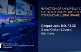 TCT 654: IMPACTION OF AN IMPELLA CP CATHETER IN ILIAC ARTERY AND ITS REMOVAL USING SNARE