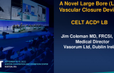 The CELT ACD® Large Bore (18F) Arterial Closure Device (Vasorum)