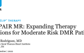 REPAIR MR: Expanding the Therapy Options for Moderate Risk DMR Patients with MitraClip
