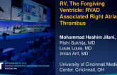 TCT 833: RV, the forgiving ventricle: RVAD associated right atrial thrombus