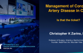 Management of Coronary Artery Disease in CLTI? Is That the Ticket?