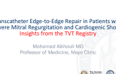 Transcatheter Edge-to-Edge Repair in Patients With Severe Mitral Regurgitation and Cardiogenic Shock: Insights From the TVT Registry
