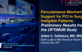 Percutaneous MCS Support for PCI in Surgically Ineligible Patients: Preliminary Results from Optimum