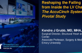 Reshaping the Failing Heart From Inside the LV Chamber: The Accucinch Device and Pivotal Study