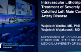 TCT 771: Intravascular Lithotripsy for Treatment of Severely Calcified Left Main Coronary Artery Disease