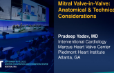 Keynote Lecture: Mitral ViV: Anatomical and Technical Considerations