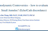 Hemodynamic Controversies – How to Evaluate the Small Annulus? (Echo/Cath discordance)