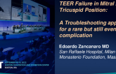 TCT 718: TEER (Mitraclip and TriClip) Failure in Mitral And Tricuspid Position: A real case of too far approach! How To Overcome This Situation And When Consider TEER Too Far  