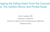 Reshaping the Failing Heart From the Coronary Sinus: The Carillon Device and Pivotal Study