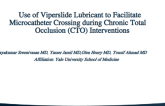 Use of Viperslide Lubricant to Facilitate Microcatheter Crossing during Chronic Total Occlusion (CTO) Interventions