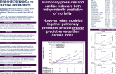 Both cardiac index and pulmonary capillary wedge pressure are important predictors of mortality in chronic heart failure patients