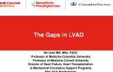 Gap in LVAD Therapy