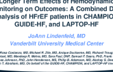 Longer Term Effects of Hemodynamic Monitoring on Outcomes: A Combined Data Analysis of Patients with HFrEF in CHAMPION, GUIDE-HF, and LAPTOP-HF