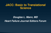 JACC: Basic to Translational Science