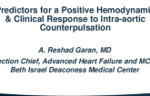 Predictors for a positive hemodynamic & clinical response to intra-aortic counterpulsation