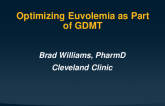 Optimizing Euvolemia as Part of GDMT