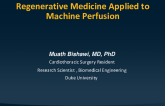 Regenerative Medicine Applied to Machine Perfusion