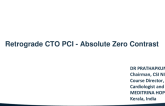 Absolute Zero Contrast Retrograde CTO Percutaneous Coronary Intervention