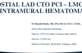 OSTIAL LAD CTO PCI – LMCA INTRAMURAL HEMATOMA