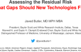 Assessing the Residual Risk: What Gaps Should New Technologies Fill?