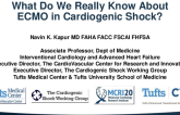 What Do We Really Know About ECMO in Cardiogenic Shock?