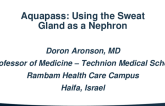 Aquapass: Using the Sweat Gland as a Nephron