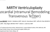 MIRTH: Myocardial Intramural Remodeling by Transvenous Tether