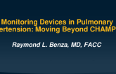 Monitoring Devices in Pulmonary Hypertension - Moving Beyond CHAMPION