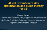 Artificial Intelligence Will Revolutionize Risk Stratification and Guide Therapy for Cardiogenic Shock