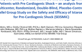 Safety and Efficacy of Istaroxime 1.0 and 1.5 µg/kg/min for Patients With Pre Cardiogenic Shock