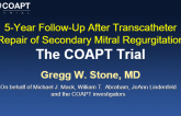 5-Year Follow-Up After Transcatheter Repair of Secondary Mitral Regurgitation The COAPT Trial 