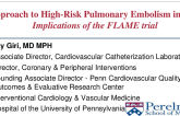 FLAME and clinical implications for high risk PE
