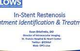 In-Stent Restenosis Treatment Identification and Treatment
