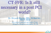 CT-FFR: Is It still necessary in a post PCI world?