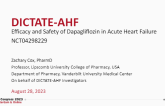 DICTATE AHF: Efficacy and Safety of Dapagliflozin in Acute Heart Failure