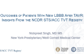 Outcomes of Patients With New Left Bundle Branch Block Following Transcatheter Aortic Valve Replacement: Insights From the NCDR STS/ACC TVT Registry