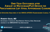 One-Year Outcomes after Amulet or Watchman/FLX Device for Percutaneous Left Atrial Appendage Closure: a Pre-Specified Analysis of the SWISS-APERO Randomized Clinical Trial