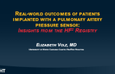 Real-world outcomes of patients implanted with a pulmonary artery pressure sensor: Insights from the HF2 Registry