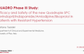 QUADRO Phase III Study: Efficacy and Safety of the new Quadruple SPC Perindopril/Indapamide/Amlodipine/Bisoprolol in Patients with Resistant Hypertension