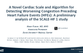 A Novel Cardiac Scale and Algorithm for Detecting Worsening Congestion Preceding Heart Failure Events (HFEs): A Preliminary Analysis of the SCALE-HF 1 Study
