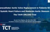 Transcatheter Aortic Valve Replacement in Patients With Systolic Heart Failure and Moderate Aortic Stenosis: The TAVR UNLOAD Trial