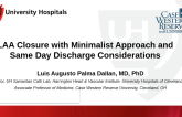 LAAC with Minimalist Approach and the same Day Discharge Considerations