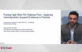 Putting High-Risk PCI Patients First—Applying Hemodynamic Support Evidence in Practice
