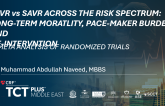 TAVR vs SAVR ACROSS THE RISK SPECTRUM LONG-TERM MORATLITY, PACE-MAKER BURDEN AND RE-INTERVENTION