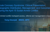 Acute Coronary Syndrome: Clinical Presentation, Geographic Distribution, Management, and Outcomes During the April 15 Sudan Armed Conflict